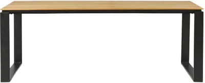 Image de Martinus table de jardin 100x210cm noir,teckReproduction.