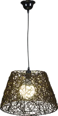 Produktbild von Näve 7001304 Korb-Pendelleuchte ; Farbe: Braun
