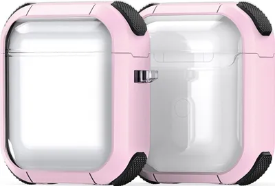 Produktbild von Mobigear Shockproof  Apple AirPods 2 Hardcase Hülle - Pink