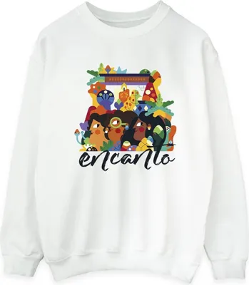 Produktbild von Disney - "Encanto" Sweatshirt für Damen BI16923 (S) (Weiß)