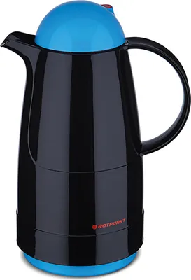 Produktbild von ROTPUNKT Isolierkanne 200 0,5 ltr. schwarz/electric kingfisher