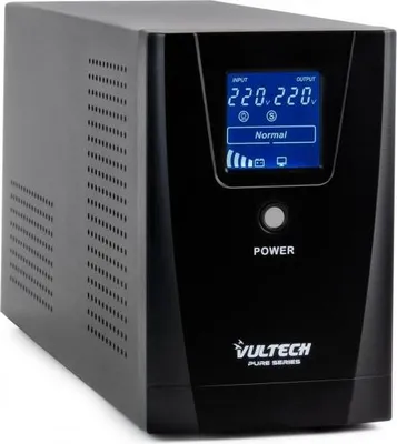 Image de Vultech Uninterruptible Power Supply UPS 1500VA/1200W Line Interactive Pure Sine Wave