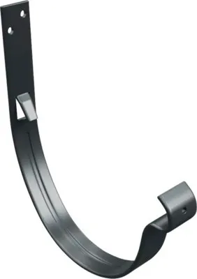Produktbild von PRECIT Rinneneisen Stahl Anthrazitgrau RAL 7016 NW 125 mm 80 mm