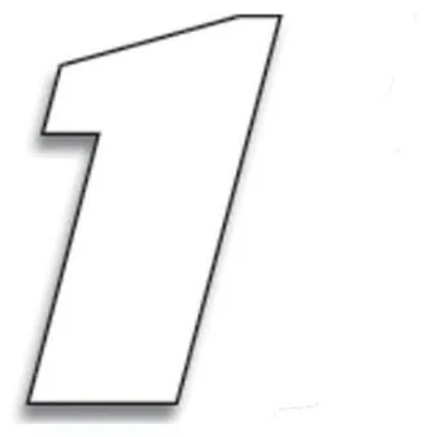 Zdjęcie produktu dla Numery Startowe Białe 1