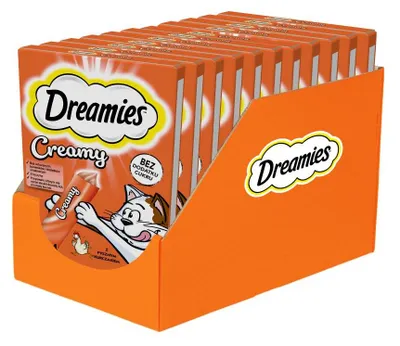Produktbild von Set 11x40g Leckerli für Katzen Dreamies mit leckerem Hähnchen