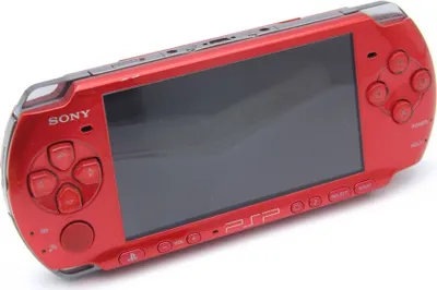 Obrázek produktu pro Sony Playstation Portable PSP 3004 Slim Kapesní konzole Radian Red Rot