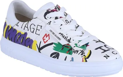 Produktbild von Caprice Schnürhalbschuhe in weiss/weiss kombi, Gr. 7