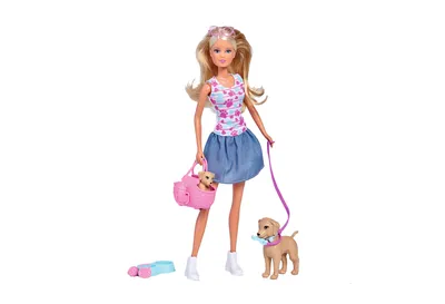 Zdjęcie produktu dla Simba Toys Steffi LOVE Puppy Walk, Duża lalka, Damski, 3 lat(a), Dziewczyna, Wielobarwny