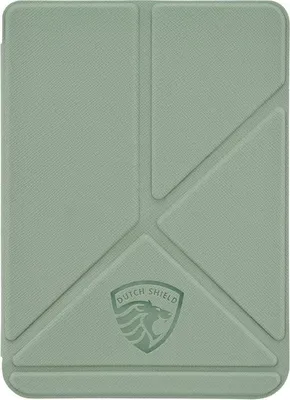 Produktbild von Dutch Shield - Origami Case Hülle für das Tolino Shine Color Ebook - Klapphülle Ereader Schutzhülle Cover Grün, Blau, Agave