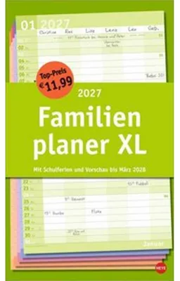 Obrázek produktu pro Základní rodinný plánovač XL 2027