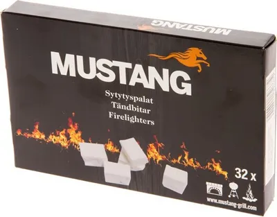 Obrázok produktu pre Mustang Firelighters 32pcs White