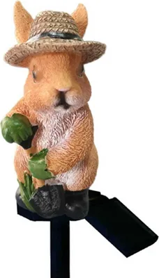 Produktbild von APT ZD50P Solar-Gartenlampe „Hase“