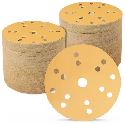 Obrázok produktu pre 100 kusov brúsneho papiera, 150 mm, s lepiacou plochou, zrniteľnosť 800