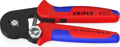 Produktbild von Knipex 97 53 14, Blau, Rot, 180 mm, 404 g