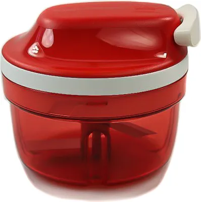 Image de TUPPERWARE Chef Turbo-Chef coupe-oignon rouge SuperSonic NOUVEAU