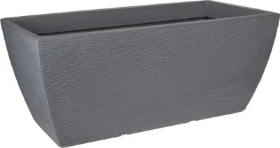Produktbild von Květináč - ECKIG - 80x40 cm - Barva: šedá