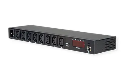 Productafbeelding van VALUE IP-stopcontactstrip, 8-voudig, voor 19-inch rackmontage