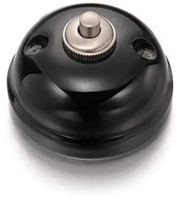 Productafbeelding van Elegante Porseleinen Belknop 10A 250V - Minimalistisch Design
