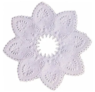 Produktbild von 100x Kerzen-Manschetten aus Papier Ø 10 cm