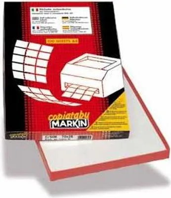 Zdjęcie produktu dla Markin 210C576 Etykieta drukarki biała