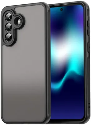 Obrázek produktu pro Pouzdro pro Samsung Galaxy A37 - Zadní kryt Phonesta AirFrost Poloprůhledné - Matné černé
