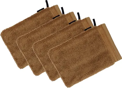 Produktbild von 4er Pack Waschhandschuh Belief von der Marke Vossen 22 x 16 cm