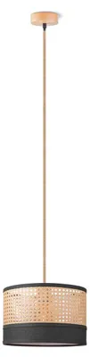 Produktbild von Home Sweet Home Rattan Hängelampe - Schokolade - 30x30x127cm
