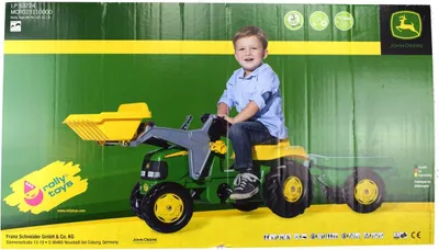 Immagine prodotto di Franz Schneider rollyToys John Deere con caricatore frontale e rimorchio 02 311 0