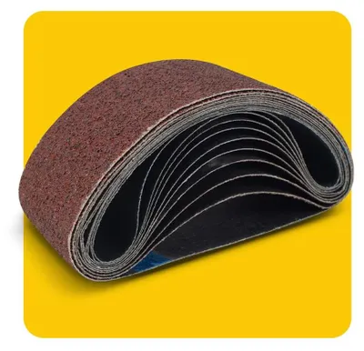 Zdjęcie produktu dla Zestaw szlifierki taśmowej - 10 sztuk - 65x410 mm