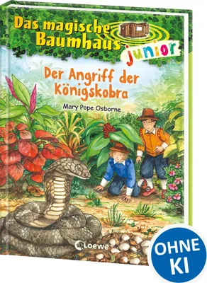 Produktbild von Das magische Baumhaus junior (Band 39) - Der Angriff der Königskobra
