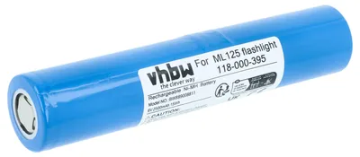 Produktbild von vhbw Akku Ersatz für Maglite 118-000-395 für Taschenlampe Kopflampe (2500 mAh, 6 V, NiMH)
