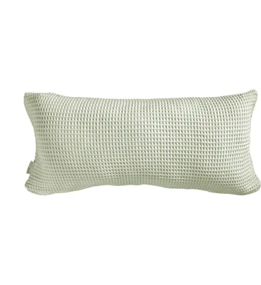 Produktbild von Wafel Kissenbezug 50x50 Mint Green