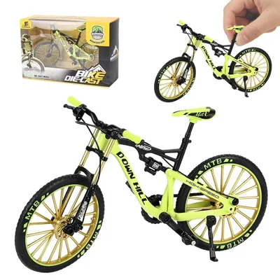 Imagen del producto de Modelo a escala 1:10 de bicicleta BMX para decoración