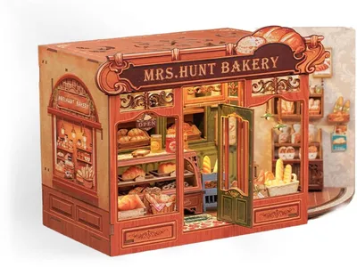 Obrázok produktu pre Stavebnica Cutebee Mrs. Hunt Bakery CWGB401 Drevo 21 x 13 x 17 cm