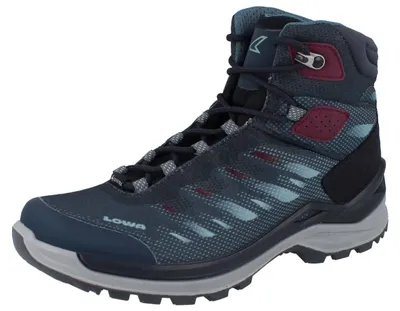 Immagine prodotto di Lowa Ferrox GTX Mid Scarpe Sportive Donna Scarpe da Escursionismo Blu Tempo Libero, Misura della scarpa: EUR 41 | UK 7
