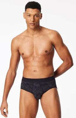 Produktbild von Schiesser Herren Sportslip mit Eingriff Gr. 8 nachtblau