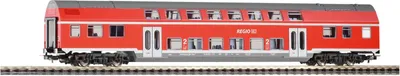 Produktbild von PIKO Bi-Level Coach DB Regio VI, Eisenbahn-Modell, HO (1:87), Unisex, Schwarz, Rot, Nicht für Kinder unter 36 Monaten geeignet