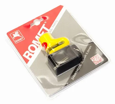 Produktbild von Romet Motors SL110R Bremsscheibenschloss 5,5 mm Gelb