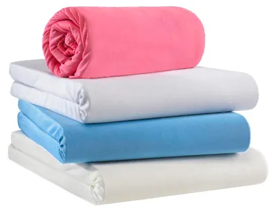 Produktbild von Mikrofaser Jersey Kinder Spannbettlaken 60x120 cm - 70x140 cm Pink