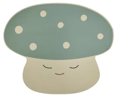 Produktbild von OYOY Silikon Tischset Mushroom M107515 Kinder Platzset 43x35,5 cm abwaschbar in Pilzform Tischunterlage für Mahlzeiten