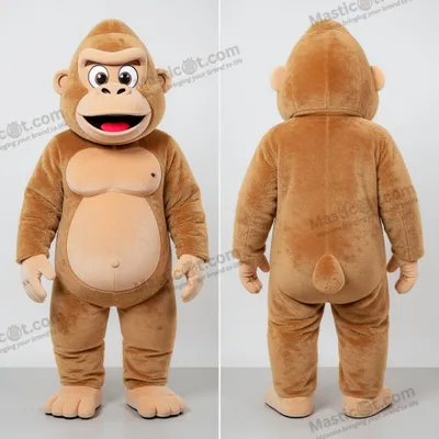 Imagen del producto de Mascota MASTICOT gorila suave color canela