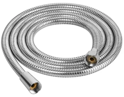 Produktbild von Duschschlauch Edelstahl 2m Chrom G 1/2 Anschluss