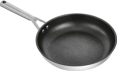 Produktbild von Ninja C60028DE, Rund, Allzweckpfanne, Schwarz, Edelstahl, 260 °C, Edelstahl, Keramik, Elektro, Gas, Induktion
