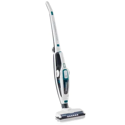 Immagine prodotto di Leifheit PowerVac 2in1, Aspirapolvere a bastone 2 in 1, Senza sacchetto, Nero, Blu, Bianco, Per sporco secco, Ciclone, Ciclone