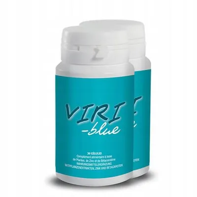 Immagine prodotto di Viri-Blue per gli uomini - Sostiene la vitalità e le prestazioni (30 capsule)