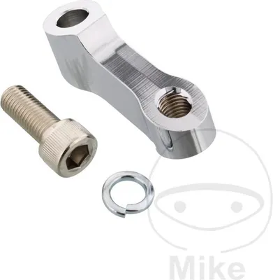 Immagine prodotto di Adattatore specchietto cromato JMP M10 sinistro