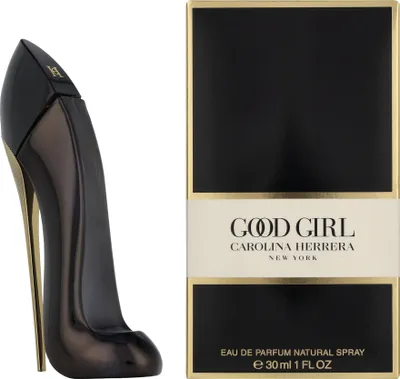 Produktbild von Carolina Herrera Good Girl, Frauen, 30 ml, Nicht nachfüllbare Flasche, Mandel, Jasmin, Tuberose, Kakao, Tonka-Bohne