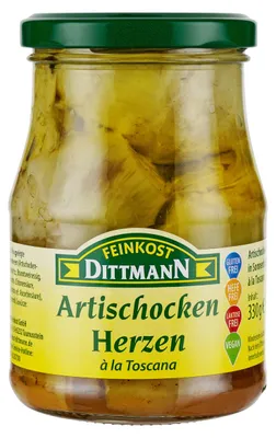 Produktbild von Dittmann - Artischockenherzen - 330g