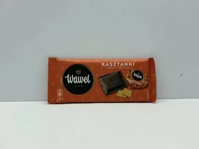 Zdjęcie produktu dla Czekolada mleczna z nadzieniem Kasztanki Wawel 90g