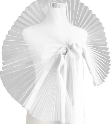 Produktbild von Spitzenbesatz mit Rüschen, plissierter Netzstoffbesatz, Organza-Rüschenstoff, Chiffon-Tüll-Spitzenbordüre zum Nähen von Hochzeitskleidern, Besatz, Basteln
